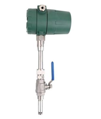 China High Quality SS304 Precision SS316L 1.0% Thermal Gas Mass Flow Meter For Air for sale