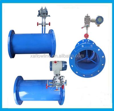 China Carbon Steel V-cone High Accuracy Differential Pressure Flow Meter for sale