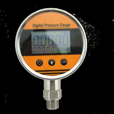 China Stainless steel housing explosion-proof design digital pressure gauge for sale