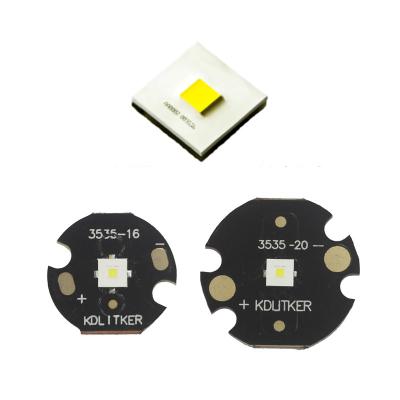 China Newest DIY Flashlight XP-P 11W 700 Lumens Best Jet SMD 3535 LED Bottom Emitter With KDLITKER DTP Copper MCPCB DIY Flashlight for sale