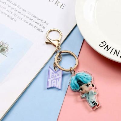 China Key chain soft touch feeling wholesale bt21 plush with high quality for sale