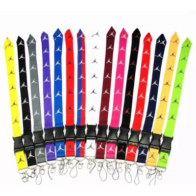 China High Quality Chain Key Holder Card Holder Lanyards With Logo Flat Polyester Heat Transfer Printed Logo High Quality Lanyard for sale