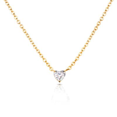 Chine Collier de femme plaqué en or 18K à vendre