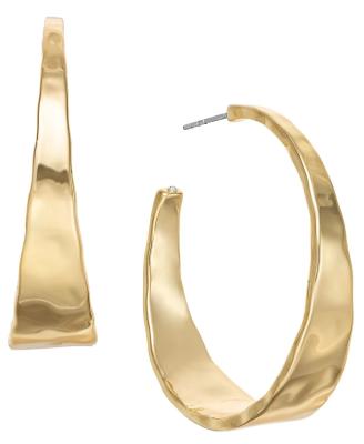 China ODM Kupferlegierung Medium Hoop Ohrringe 14k Gold Hoop Ohrringe Medium zu verkaufen