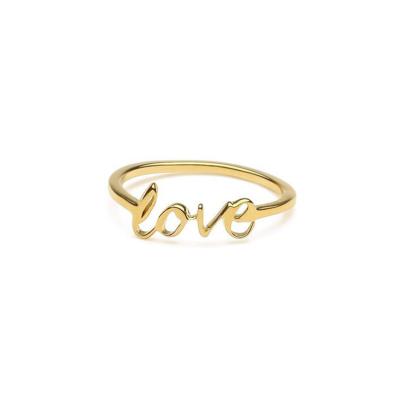 China OEM ODM Love Infinity Rings Sterling Silver 925 Jewellery Band Ring Para Mulheres Homens Anéis Unisex à venda