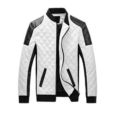 China New High Fashion Fashion Autumn Winter Men's Leather Jacket Plus Size for sale