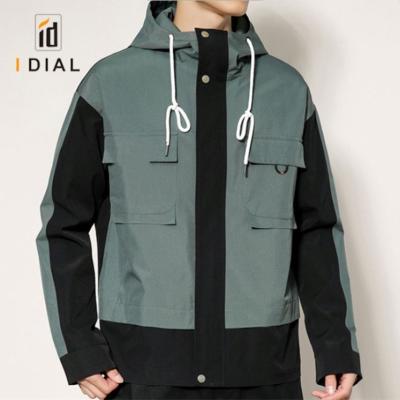 China Korea Style Breathable Men Pullover Windproof Coat Outdoor Working Stylish Jacket for sale