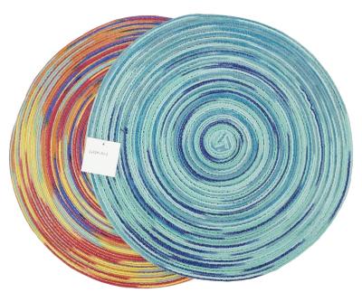 China New Designs Plastic Disko Round Place Mats for sale