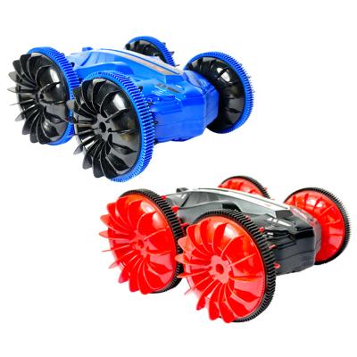 China Sixtrees RC Hobby Toys Electric 2.4G Rc Car Toys Dual Water Land 6 Channel Remote Control Amphibious Car With USB Charging Cable for sale