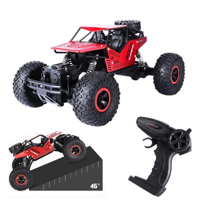 China RC Hobby Shock Proof Alloy Off Road Climb Car Kids Remote Control Boys Boys Die Cast Powerful Electric Buggy Rock Crawler 4WD Rc Toys for sale