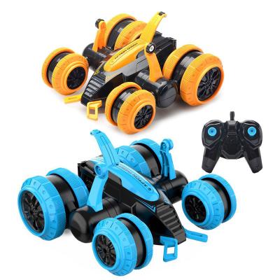 China RC Hobby New Arrivals 2.4Ghz Remote Control Rotation Stunt Vehicle Automatic Standing Ground Rolling Cool Side Drift Toy Stunt Car For Kids for sale