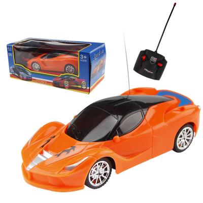 China RC Model Cheap 27MHz Radio Control Racing Car Toys 1/24 Scale Model Vehicle Brinquedos Children 4CH Lighting Rc Sports Car For Wholesale for sale