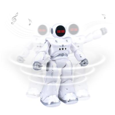 China Toy Kids Toy Robots With Light Music Walking Dance Intelligent Programing Gesture Sensing Remote Battery Operated Movable Joint Control Model Robot for sale