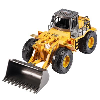 China 6 Channel Outdoor Kids Model 1/14 RC Truck Game RC Vehicle TOS Boys Sand Rc Remote Control Building Plastic Bulldozer For Wholesale for sale