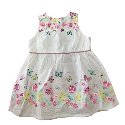 China Summer Breathable Girls' Dress Girls Printed Casual Skirt for sale