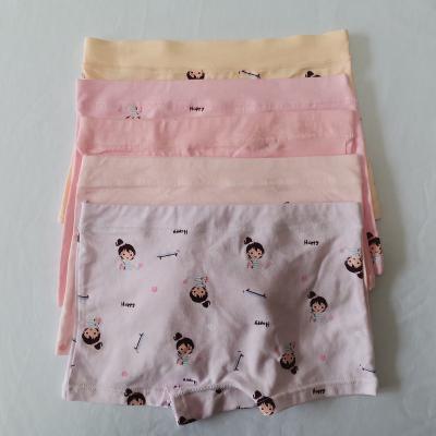 China Breathable Cotton Children's Super Soft 100% Elastic Underwear Cotton Underwear For Girls for sale