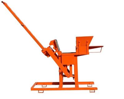 China Building Material Shops Alibaba Best Seller QTS1-40 Small Manual Cement And Soil Block Machine In Kenya for sale