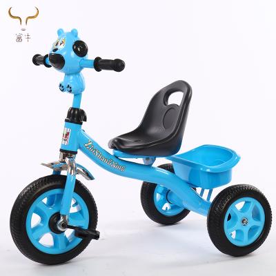 China Ride On Toy Baby Single Tricycle Wholesale Price Kids Tricycle Cheap Kids Baby Tricycle For 1-5years Old for sale