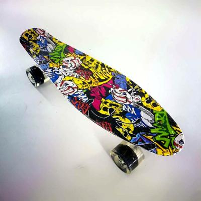 China Wholesale PP+Aluminum+PU Skateboard 22