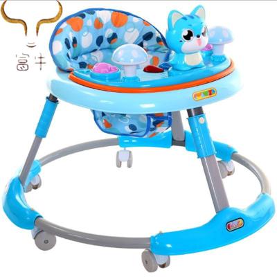 China Safety Baby Walker 6-18 Months Multifunctional Folding Baby Walker Music Toys For Children for sale