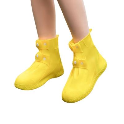 China Good Quality Anti-Smell Kids Silicone Rain Shoes Nonwoven Rubber Waterproof Men Overshoes Ladies Shoes Rain Boots for sale