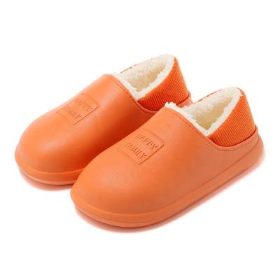 China New custom waterproof slippers female non-slip winter sports shoes indoor warm home cushioning and outdoor bathroom for couples slipper for sale