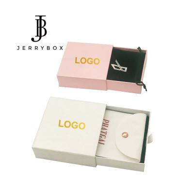 China Jewelry Customized Necklace Bracelets Drawer Sliding Jewelry Jewelry Gift Box for sale