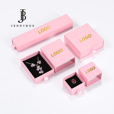 China eco friendly luxury pink jewelry packaging for jewelry/jewelry for sale