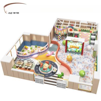 China Pastel Color Plastic Kids Indoor Play Centre Equipment Custom Soft Play Equipment for sale