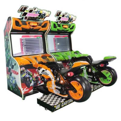 China Simulator Motorcycle Racing Motor Arcade Game Machine Customized Realistic Designing for sale