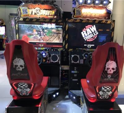 China Indoor coin operated racing simulator video amusement dirty driving arcade car race game machine for arcade center for sale