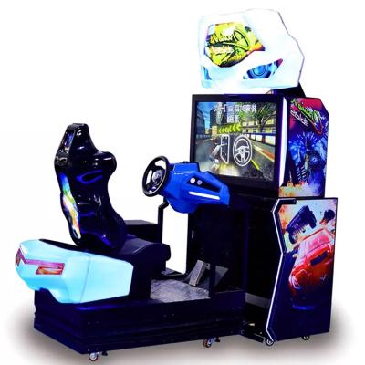 Cina 42LCD Dynamic Car Racing Game Machine Super Cars Gioco Arcade Humanity Design in vendita