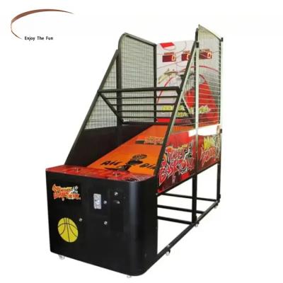 China Dreamland Coin Operated Foldable Street Basketball Arcade Game Machine Basketball Shooting Machine for sale