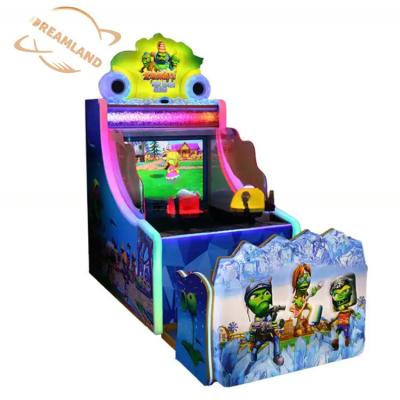 China Dreamland best verkopende munten bediende planten vs zombies schiet spel machine 2 spelers interactieve schiet spel machine Te koop