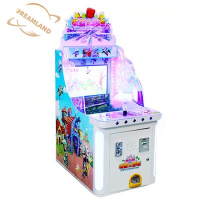 China Dreamland MINI 22 inch castle adventure water shooting kids game machine for amusement game center for sale