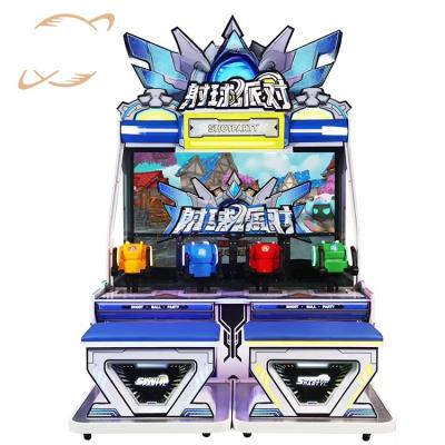 China Shooting Monster Ticket Redemption Game Machine Four Players for sale