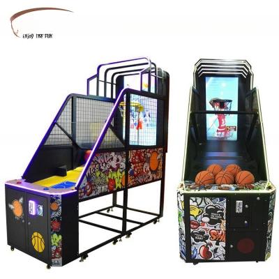 China Luxury Commercial Basketball Arcade Game Coin Operated With HD Screen for sale