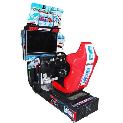 China 3D 32 Inch Outrun Arcade Machine Electronic Car Driving Arcade Game Enjoyable for sale