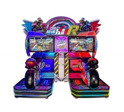 China Speed R Double Players Motorcycle Arcade Game Machine Coin Operation for sale