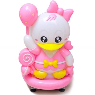 China Earn Money Coin Pusher Cute Duck Kids Kddie Rides Mini Plastic Game Center Dreamland Amusement Games for Game Machines City 100w for sale