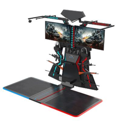 China 9D Walking Platform VR Shooting Game Machine Simulator 9D Kat Walk VR Motion Simulator VR Park,indoor HTC COSMOS Dreamland 200kg for sale