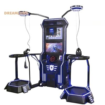 China VR Double Magic Box Interactive 2 Spieler VR-Spielsimulator für Arcade-Spielmaschinenpark zu verkaufen