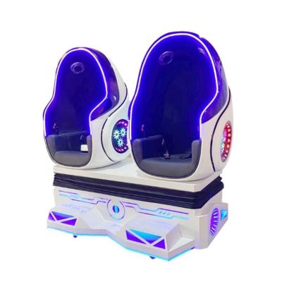 China Atracciones Parque de VR Máquina doble de 2 asientos 9D VR silla Cine con gafas VR en venta