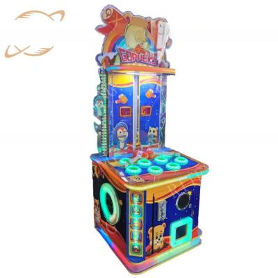 China Hitting Hammer Ticket Redemption Game Machine For Kids CE Certificate for sale