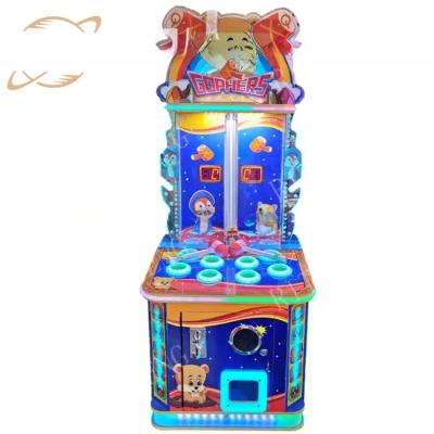 China 80W Hit The Frog Game Kids Arcade Machine Luxury Steady Appearance for sale