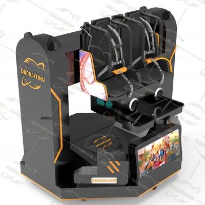 China Dreamland Copyrighted 720 VR Amusement Park Rides 1080 VR Roller Coaster Simulator 9D 360 Rotating VR Simulator for sale