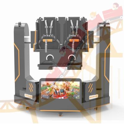 China Exclusive Exciting 9D VR 360 Roller Coaster Simulator 2.25*2.15*2.3cm for sale