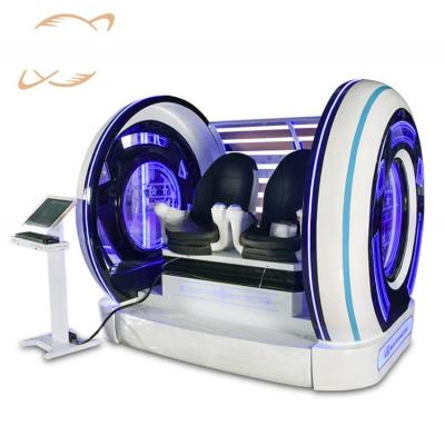 China Dreamland hot sale amusement park products 2 players vr egg chair 9d vr cinema vr games virtual reality for sale