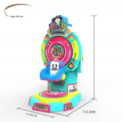 China Dreamland coin operated fiberglass kids game machine children paradise park Ferris wheel kiddie rides for sale