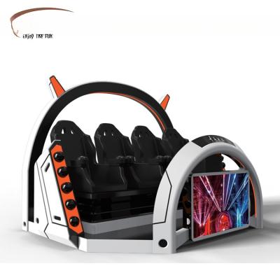 China 9d VR Simulator Virtual Reality Cinema 4 Players Coin Operated for sale